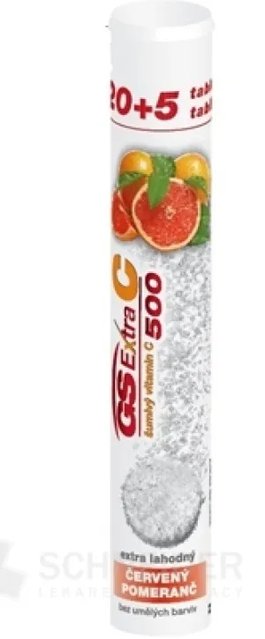 GS Extra C 500 šumivý červený pomaranč