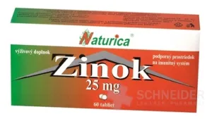 Naturica ZINOK 25 mg