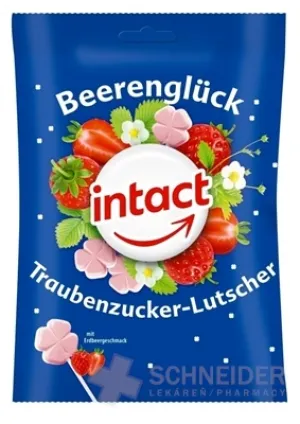 INTACT HROZNOVÝ CUKOR Lízanky