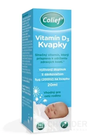 Colief Vitamin D3 Kvapky
