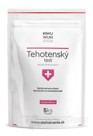 KIWU WUKI Tehotenský test HCG (10 IU/ML)