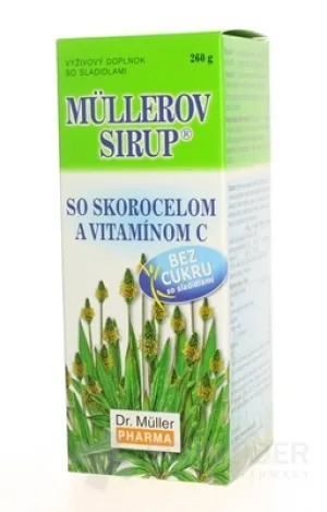 MÜLLEROV SIRUP SO SKOROCELOM A VIT. C