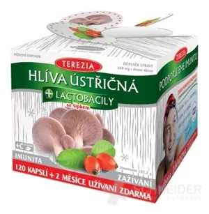 Hliva ustricovitá + lactobacily AKCIA 1+1