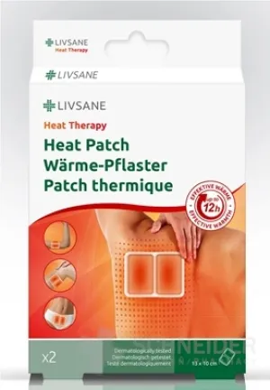 LIVSANE Heat Therapy Hrejivá náplasť