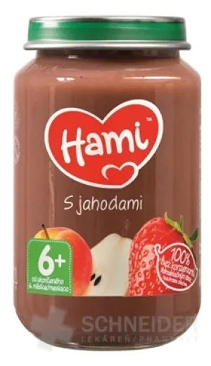 Hami ovocný príkrm S jahodami