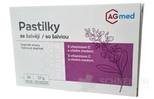 AGmed Pastilky so šalviou