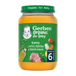 Gerber Organic Mäsovo-zeleninový príkrm
