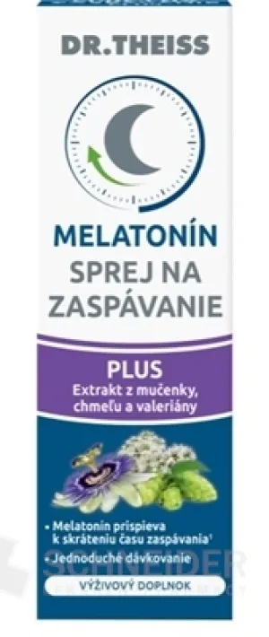 Dr.Theiss MELATONÍN SPREJ na zaspávanie PLUS