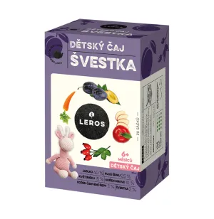LEROS DETSKÝ ČAJ SLIVKA