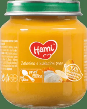 Hami príkrm Zelenina s kuracími prsiami
