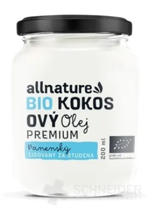 Allnature BIO KOKOSOVÝ olej PREMIUM