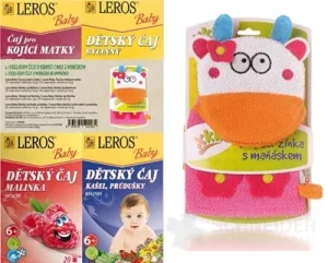 LEROS BABY 4 ČAJE A MAŇUŠKA NA UMÝVANIE