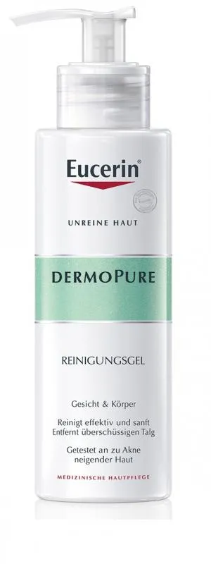 Eucerin Dermopure hĺbkovo čistiaci gél 400ml