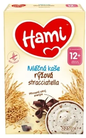 Hami mliečna kaša ryžová stracciatella