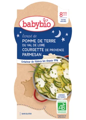 BabyBIO Zemiaky cuketa crème fraiche a parmezán