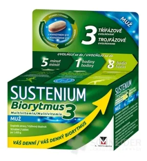 SUSTENIUM Biorytmus 3 multivitamín MUŽ
