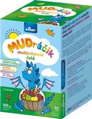 VITAR MUDráčik multivitamín želé
