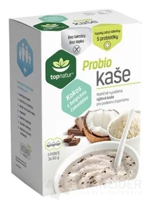 topnatur Probio KAŠA Kokos s belgickou čokoládou