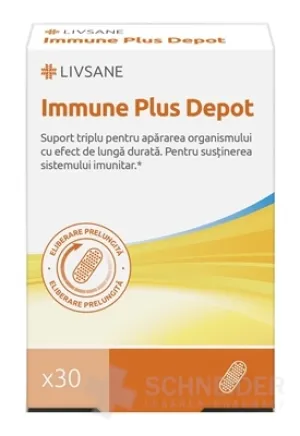 LIVSANE Vitamín C + vitamín D + zinok