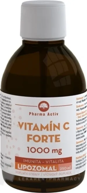 Pharma Activ LIPOZOMAL Vitamín C FORTE 1000 mg