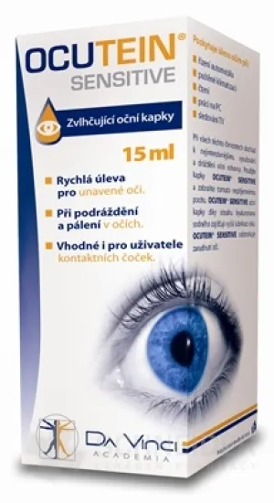 Ocutein Sensitive - Da Vinci očné kvapky 15 ml