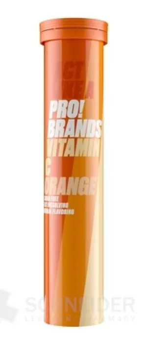 PRO!BRANDS Vitamín C Pomaranč