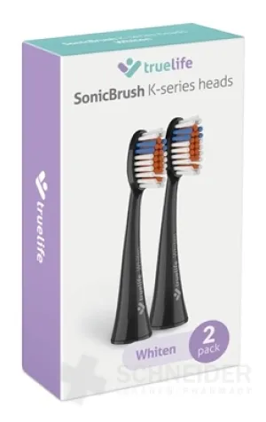 TrueLife SonicBrush K-series heads Whiten black