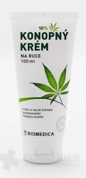 BIOMEDICA KONOPNÝ KRÉM NA RUKY