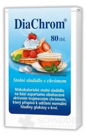 DiaChrom nízkokalorické sladidlo