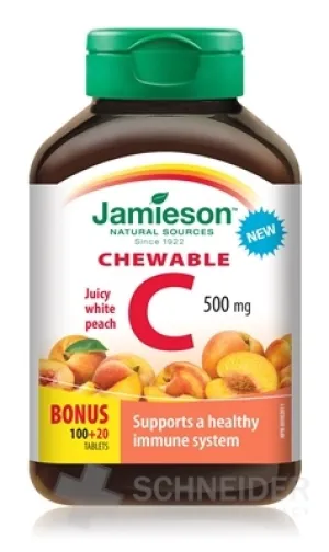 JAMIESON VITAMÍN C 500 mg broskyňa