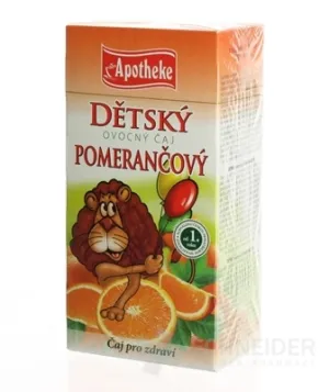 APOTHEKE DETSKÝ OVOCNÝ ČAJ POMARANČOVÝ