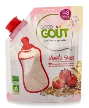 Good Gout BIO Müsli jahodová kaša
