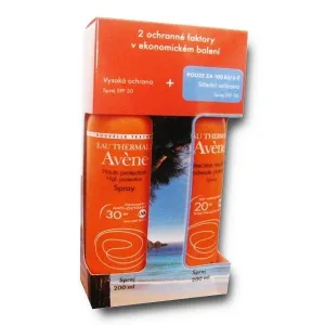 AVENE Haute protection SPF30 sprej na opaľovanie + Haute protection SPF20 sprej na opaľovanie
