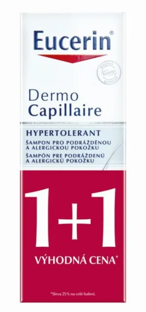 Eucerin Dermocapillaire hypotolerantný šampón 2x250ml