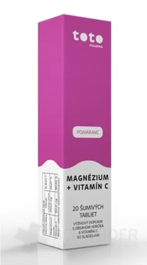 TOTO MAGNÉZIUM + VITAMÍN C