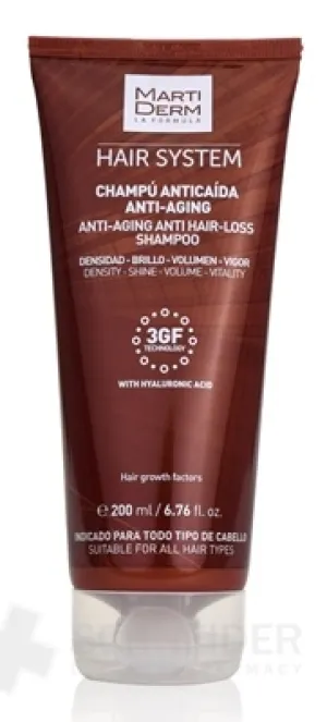 MartiDerm HAIR SYSTEM 3GF ANTI - AGING, HAIR-LOSS