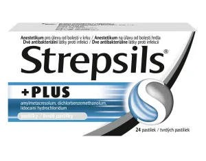STREPSILS Plus 24 pastiliek