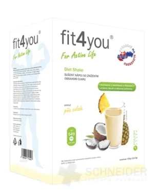 Fit4You Diet Shake PIŇA COLADA