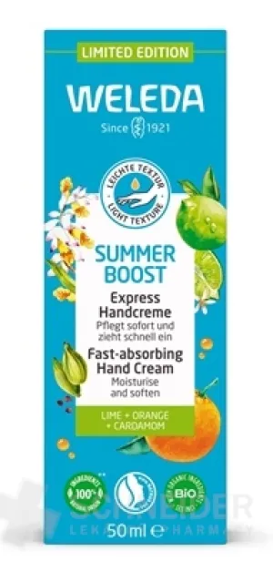 WELEDA SUMMER BOOST Hand cream Express