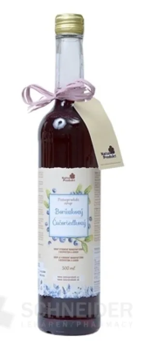 NaturProdukt Sirup Čučoriedkový