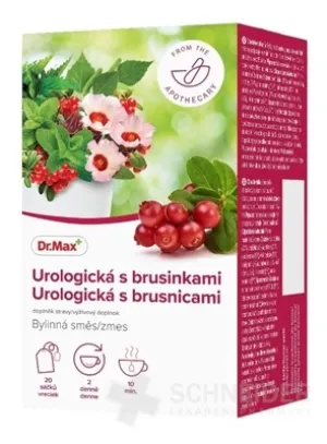 Dr.Max Urologická bylinná zmes s brusnicami