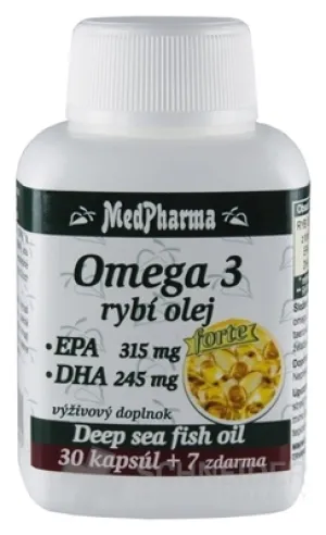 MedPharma OMEGA 3 rybí olej forte - EPA, DHA