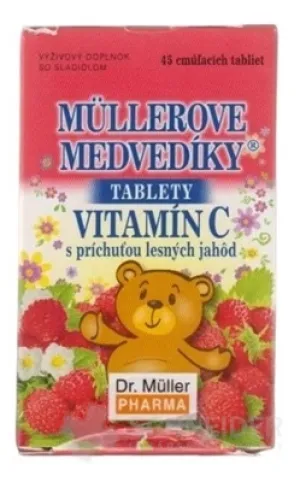 MÜLLEROVE medvedíky - VITAMÍN C