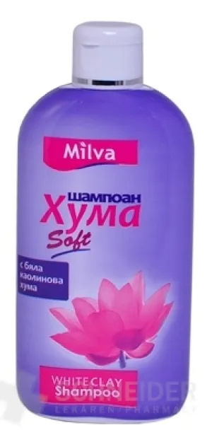 Milva ŠAMPÓN Huma WHITE CLAY
