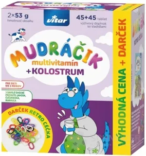 VITAR MUDRÁČIK multivitamín + kolostrum