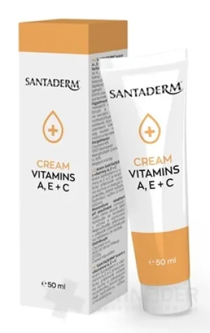 SANTADERM CREAM VITAMINS A, E + C