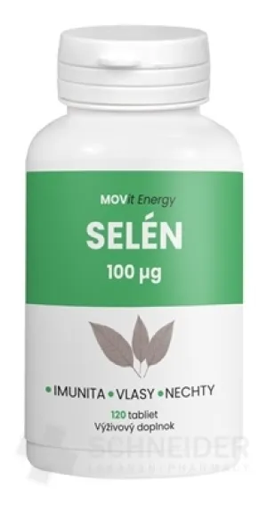 MOVit Selén 100 µg