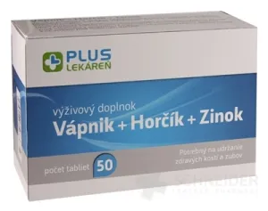 PLUS LEKÁREŇ Vápnik + Horčík + Zinok