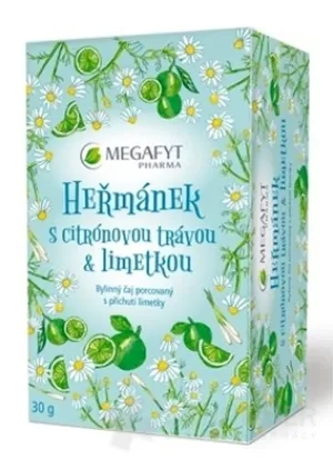 MEGAFYT RUMANČEK s citrónovou trávou & limetkou