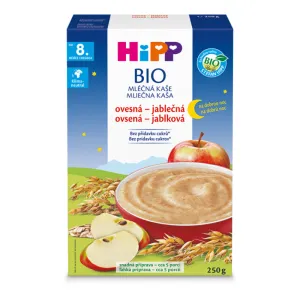 HiPP BIO MLIEČNA KAŠA Dobrú noc Ovseno-jablková